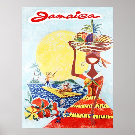 Jamaica-reisposter Poster (Voorkant)