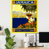 Jamaica  | Reizen Poster (Thuiskantoor)