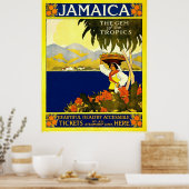 Jamaica  | Reizen Poster (Keuken)