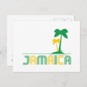 Jamaica Retro Briefkaart (Voorkant / Achterkant)