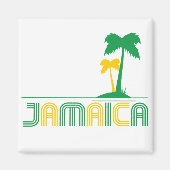 Jamaica Retro Magnet (Voorkant)