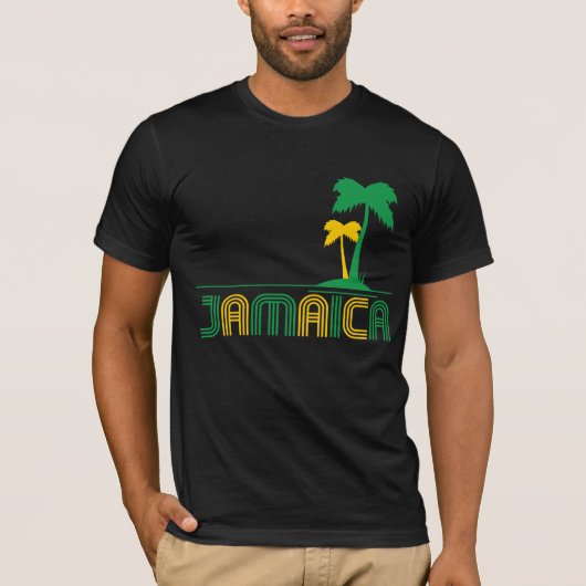 Jamaica Retro T-shirt (Voorkant)