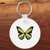 Jamaica Ripped Flag Sleutelhanger (Voorkant)