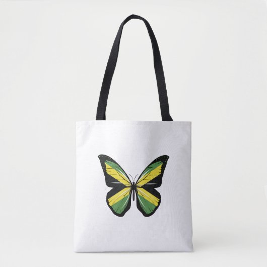 Jamaica Ripped Flag Tote Bag (Voorkant)