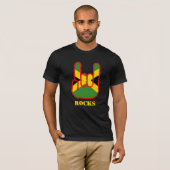 Jamaica Rocks T-shirt (Voorkant volledig)