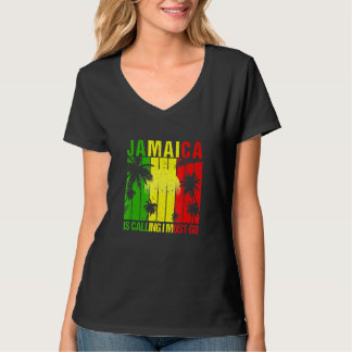 Jamaica roept me op om de zonsondergang te gaan do t-shirt