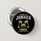 Jamaica Ronde Button 5,7 Cm (Voorkant /achterkant)