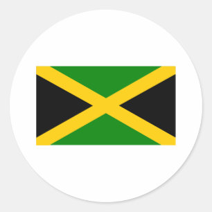 Jamaica Ronde Sticker