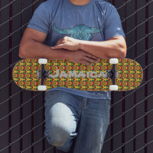 Jamaica Rood Goud Groen Persoonlijk Skateboard