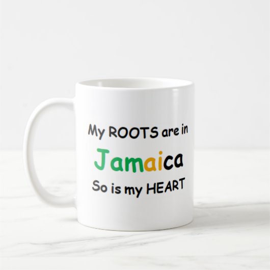Jamaica Roots Coffee mok (Links)