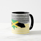 Jamaica Roots | Jamaicaans cadeau Mok (Voorkant rechts)