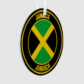 Jamaica Round Emblem Ornament (voorkant)