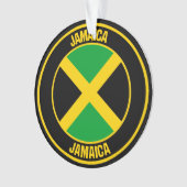 Jamaica Round Emblem Ornament (voorkant)