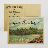 Jamaica Save the Date Briefkaarten (Voorkant / Achterkant)