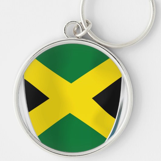 Jamaica Schild Sleutelhanger (Voorkant)