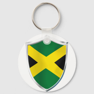 Jamaica Schild Sleutelhanger