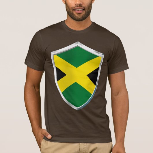 Jamaica Schild T-shirt (Voorkant)