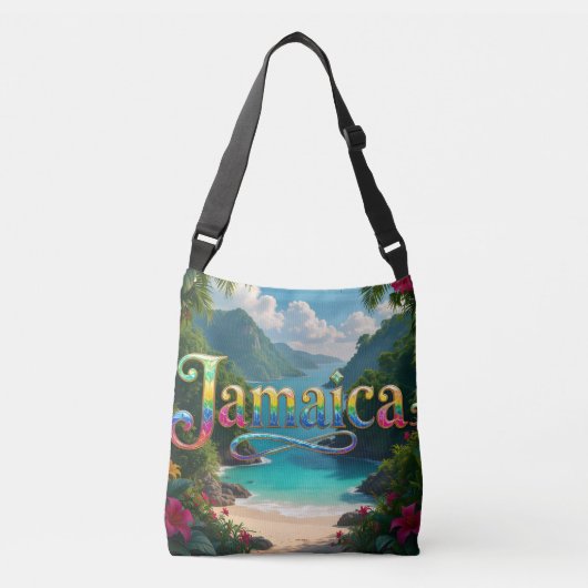 Jamaica schoudertas crossbody tas (Voorkant)