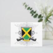 Jamaica Shield 2 Briefkaart (Staand voorkant)
