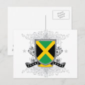 Jamaica Shield 2 Briefkaart (Voorkant / Achterkant)
