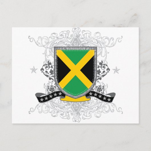 Jamaica Shield 2 Briefkaart (Voorkant)