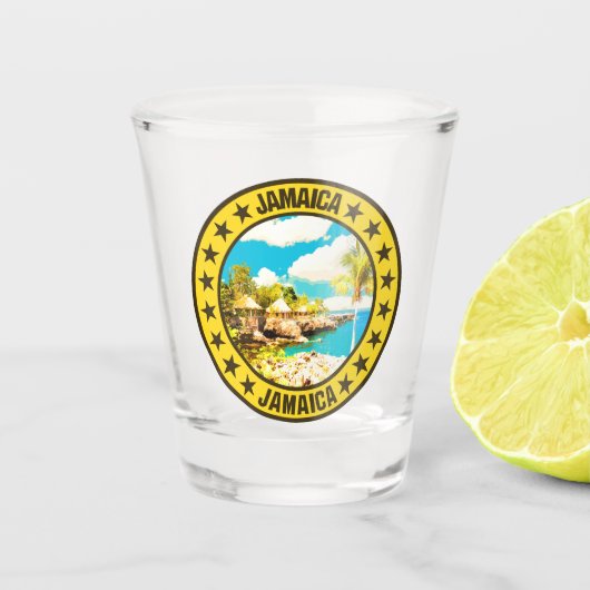 Jamaica Shot Glas (Voorkant)