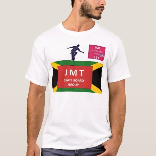 JAMAICA SK8 JMT T-Shirt (Voorkant)