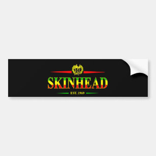 Jamaica Skinhead 1969 Bumpersticker