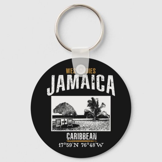 Jamaica Sleutelhanger (Voorkant)