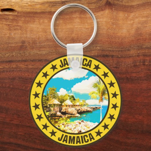 Jamaica Sleutelhanger (Achterkant)