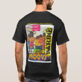 JAMAICA SLOW JAM Basic Donker T-shirt (Achterkant)