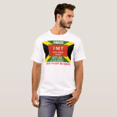 JAMAICA SLOW JAM Heren Basic T-Shirt (Voorkant volledig)