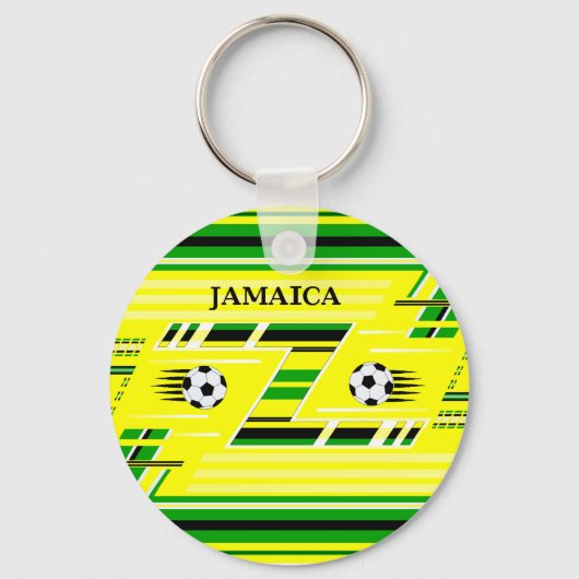 Jamaica Soccer Sleutelhanger (Voorkant)