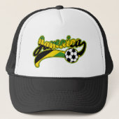 Jamaica Soccer Trucker Pet (Voorkant)