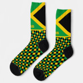Jamaica Sokken, Jamaicaanse vlag mode / sport Sokken (Links)