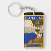 Jamaica  souvenirs sleutelhanger (Voorkant)
