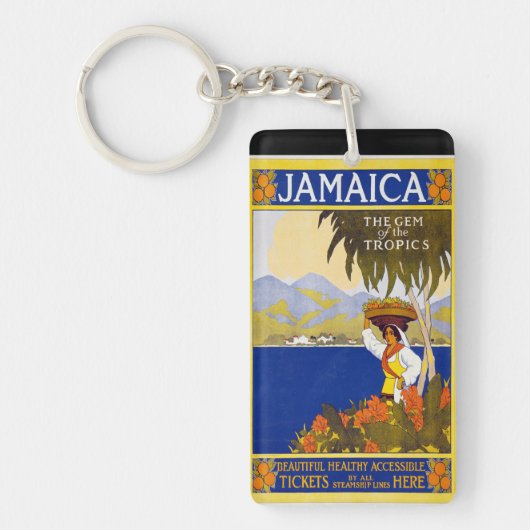 Jamaica  souvenirs sleutelhanger (Voorkant)