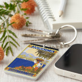 Jamaica  souvenirs sleutelhanger (Voorkant Rechts)