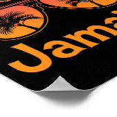 Jamaica Spring Break 2025 Familie Vakantie Strand  Poster (Hoek)