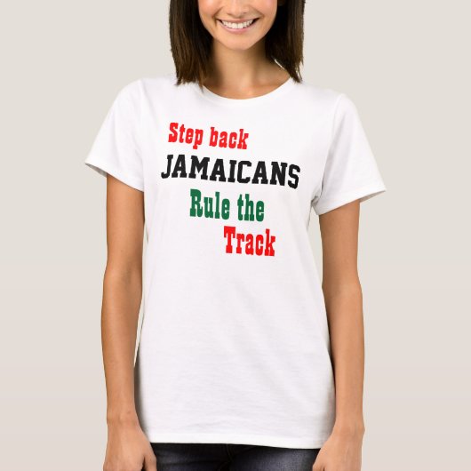 Jamaica sprint team t-shirts (Voorkant)