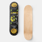 JAMAICA STAM VAN JUDA Skateboard (Voorkant)