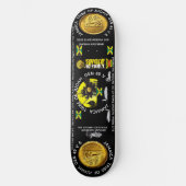 JAMAICA STAM VAN JUDA Skateboard (Voorkant)