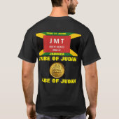 JAMAICA STAM van JUDAH Basic Donkere T-Shirt (Achterkant)