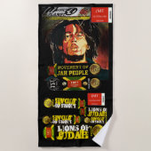 JAMAICA STAM VAN JUDAH Strandlaken (Voorkant)