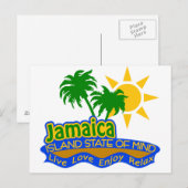 Jamaica State of Mind briefkaart (Voorkant / Achterkant)