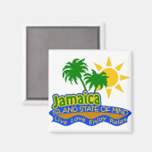 Jamaica State of Mind magneet (Voorkant / Achterkant)