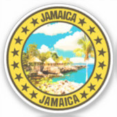 Jamaica Sticker (Voorkant)