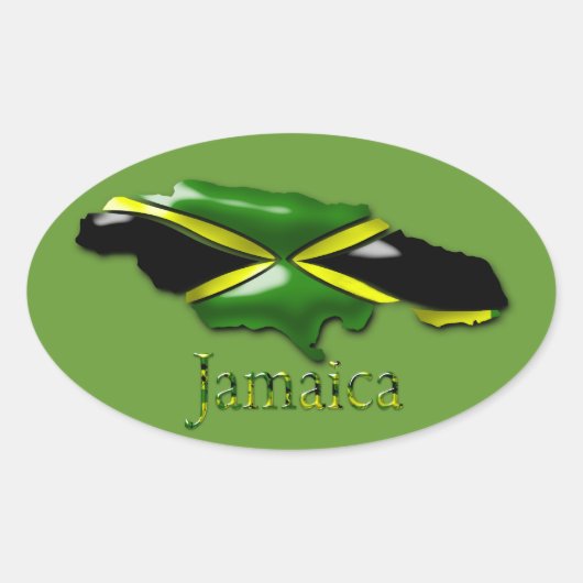 Jamaica Sticker (Voorkant)