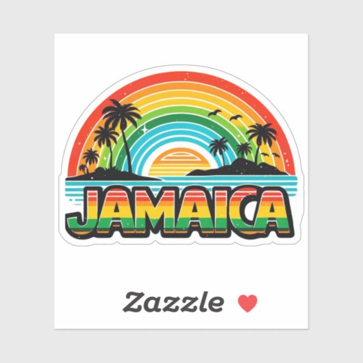 Jamaica Sticker (Vel)