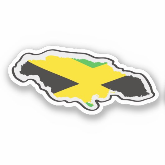 Jamaica Sticker (Voorkant)